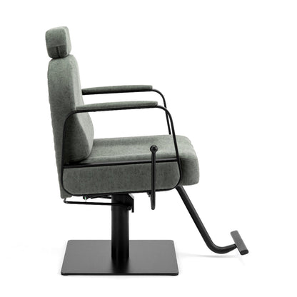 KSHE Lauren Brow Reclining Styling Chair - Agave