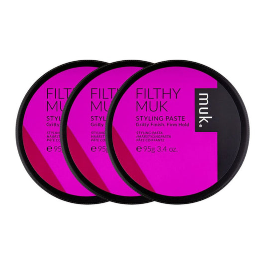 Muk Filthy muk Styling Paste TRIO Pack 3x95g