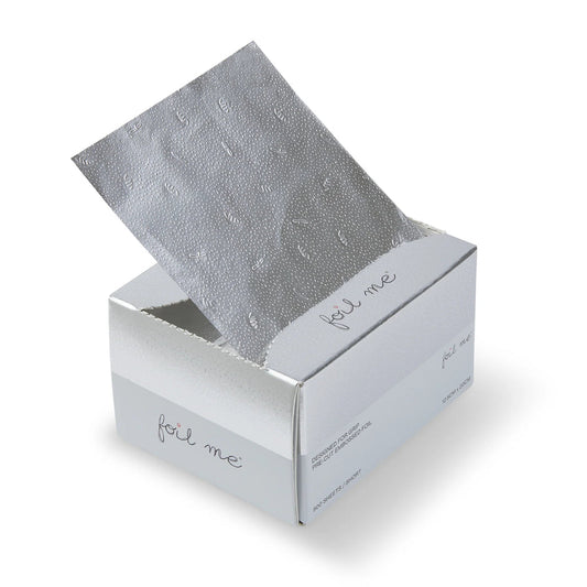 Foil Me SHORT Pre-Cut Pop-Up Silver Foil 12.5 x 23cm (500 Sheets per Box)