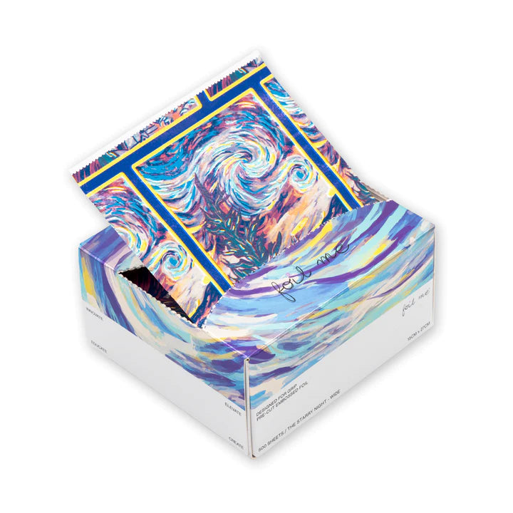 Foil Me- 'The Starry Night' Van Gogh Inspired- Wide NEW ARRIVAL