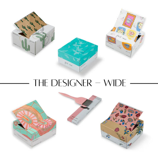 Foil Me WIDE Pre-Cut Pop-Up Assorted Designs Foil 15 x 27cm (500 Sheets per Box)