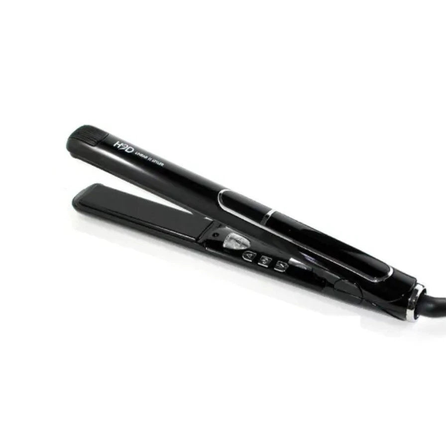 H2D Matte Black Linear 2 Hair Straightener Hairdressers Hardware