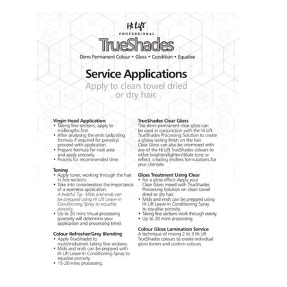 Hi Lift True Shades Demi‑Permanent Colour 75ml