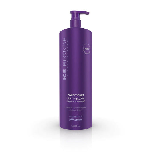 Natural Look Ice Blonde Silver Screen Anti-Yellow Toning & Nourishing Conditioner 1 Litre