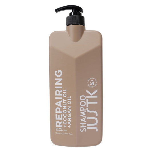 JustK Argan Oil & Coconut Repairing Damaged Hair Shampoo 1 Litre