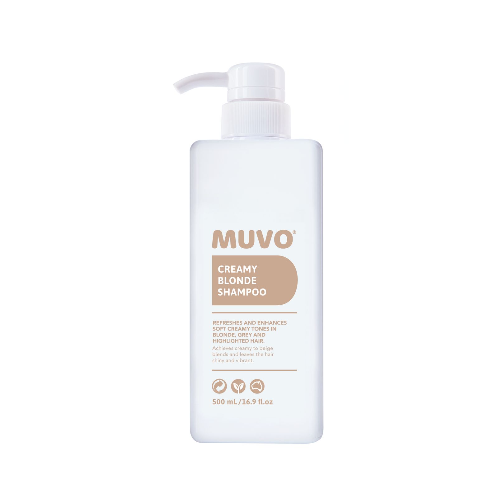 Muvo Creamy Blonde Shampoo 500mL