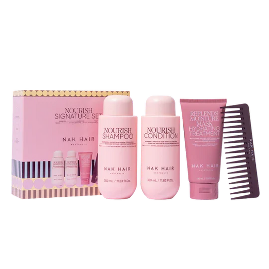 NAK Nourish Signature Set with Bonus Comb