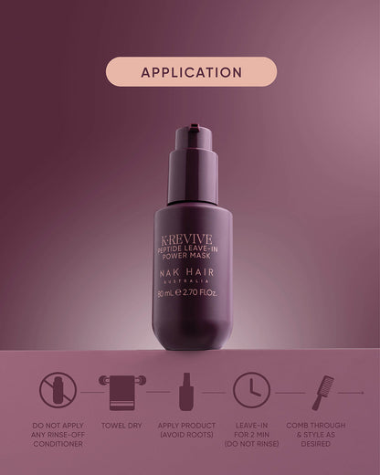 NAK K.REVIVE Peptide Leave-In Power Mask 80ml