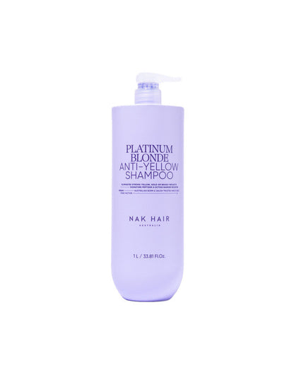 Nak Platinum Blonde Anti Yellow Shampoo 1L