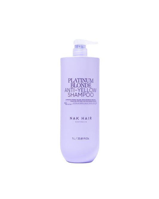 Nak Platinum Blonde Anti Yellow Shampoo 1L