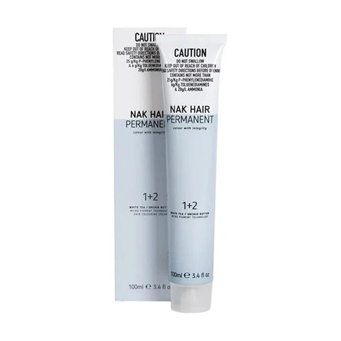 NAK Permanent Hair Colours - Natural Intensive Ash (.001 NNA) 100ml