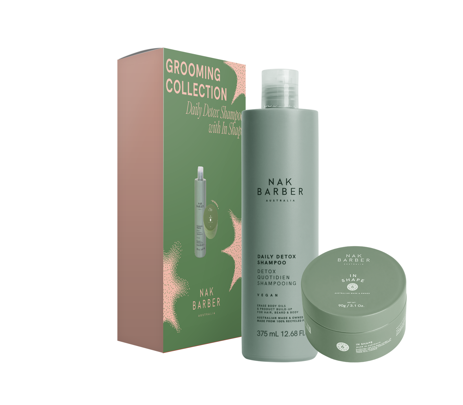 NAK Holiday Barber In Shape Duo Grooming Collection