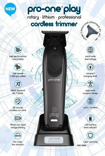Pro-One Play Cordless Trimmer