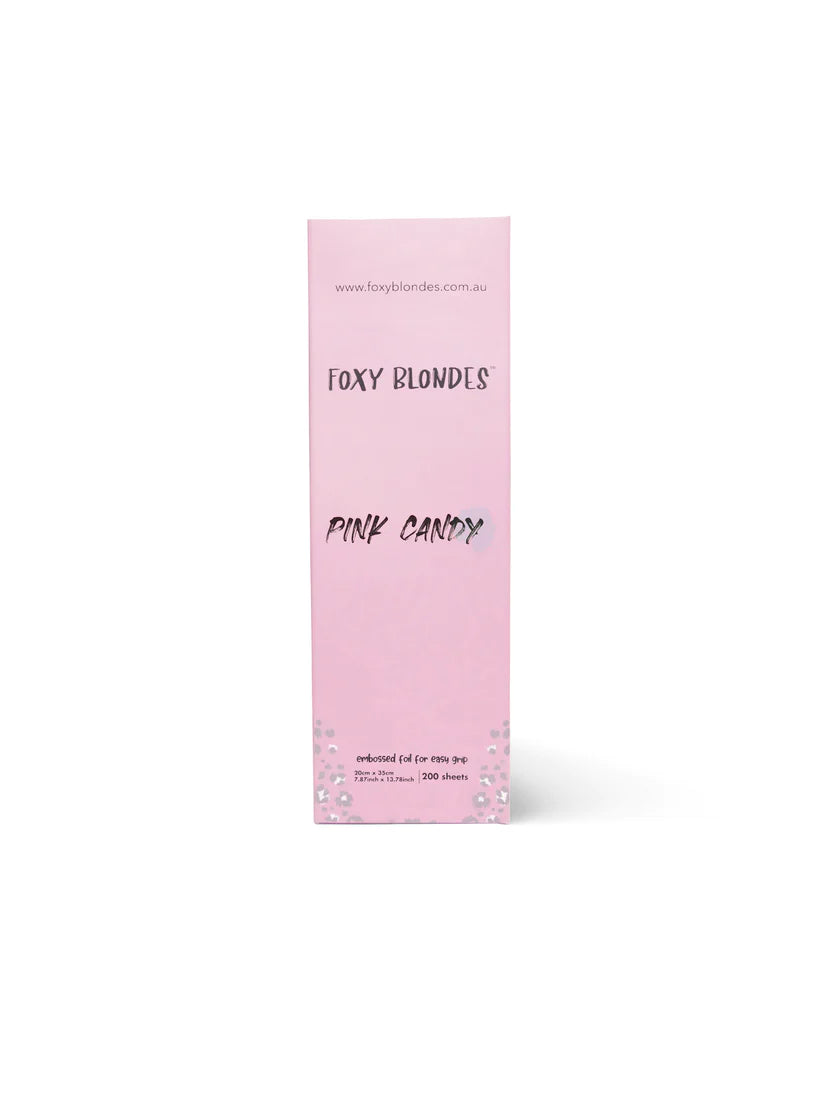 Foxy Blondes Pink Candy Extra Wide Foil
