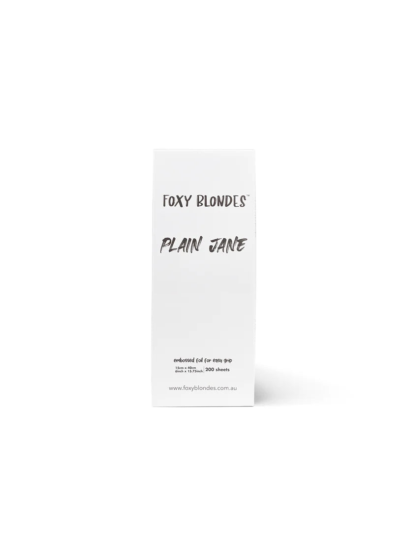 Foxy Blondes Plain Jane Balayage Foil
