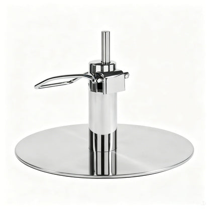 Round Hydraulic Base - Stainless Steel