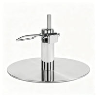 Round Hydraulic Base - Stainless Steel