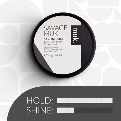 Muk Savage muk Styling Mud 95g
