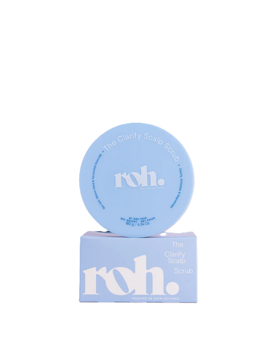 The ROH Clarify Scalp Scrub is a powerful solution for scalp health.