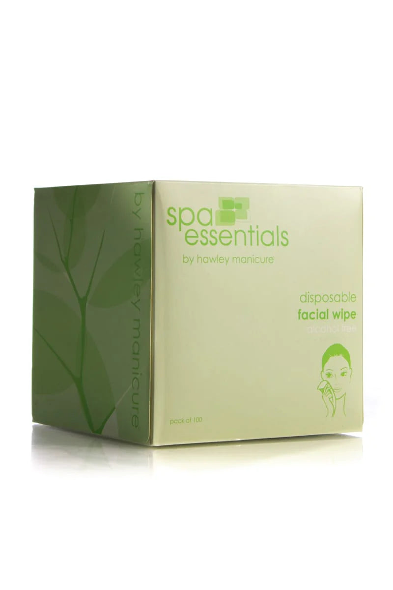 Spa Essentials Disposable Facial Wipes 100pk