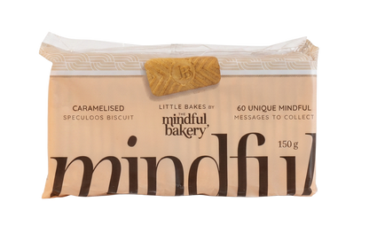 Mindful Bakes - Spiced Caramelised Salon biscuits wrapped in Mindful Messages