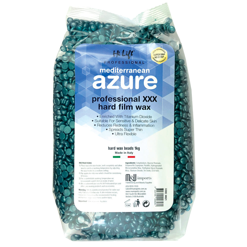 Hi Lift Mediterranean Azure Hard Wax - 1kg Bag
