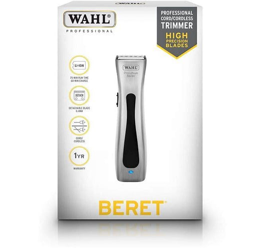 Wahl Beret Trimmer Pro Lithium Professional Cord/Cordless Trimmer – the ultimate tool for precision trimming and effortless styling.
