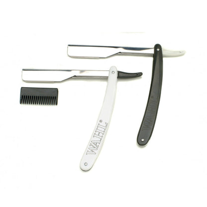 two wahl  branded folding barber razors