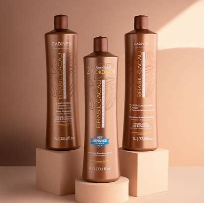 Brasil Cacau Keratin 3-Step Treatment Kit (3 x 1L)