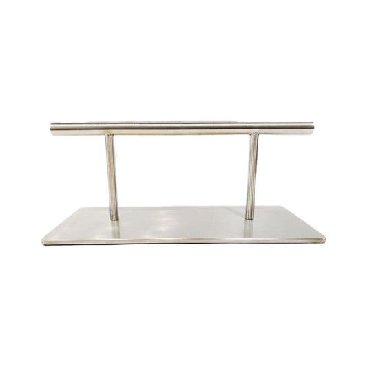 Salon Block Footrest - Stainless Steel