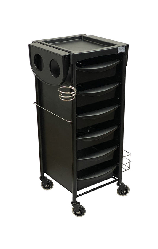 Breeze Plus Hairdressing & Beauty Trolley – Multi Tier 6‑Drawer Professional Salon Trolley