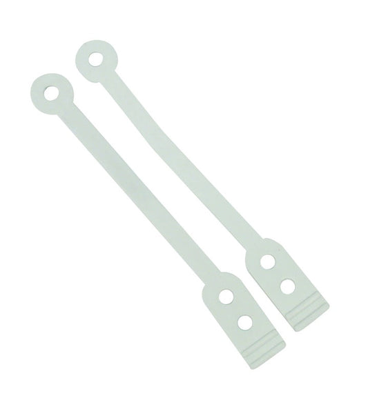 Perm Rod Silicone Bands Flat Long - 50pk