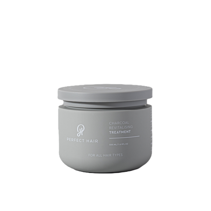Perfect Hair Charcoal Treatment 500ml  This cream-based treatment is designed to absorb oil, clean, and repair all hair types.