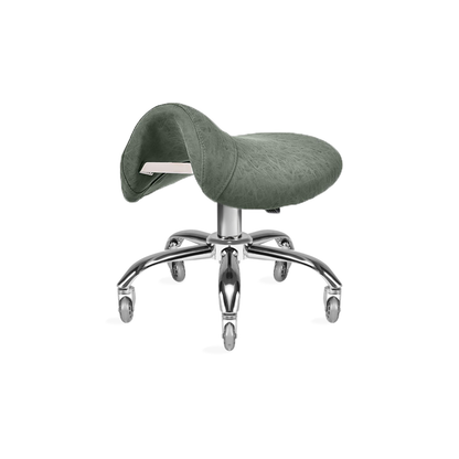 KSHE Salon Saddle Stool - Agave