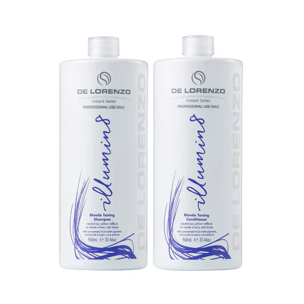 De Lorenzo Instant Illumin8 Blonde Toning Duo 960ml