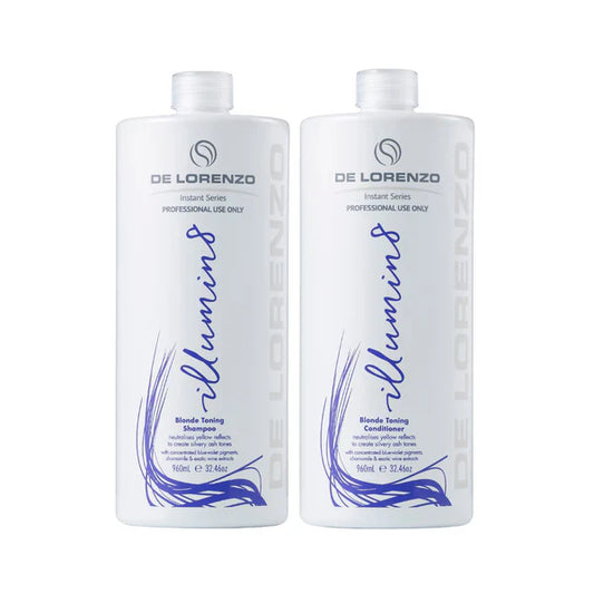 De Lorenzo Instant Illumin8 Blonde Toning Duo 960ml