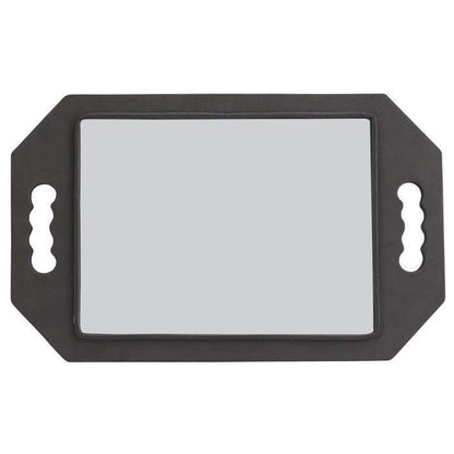 Rectangle Black Foam Mirror