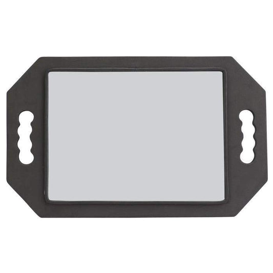 Rectangle Black Foam Mirror