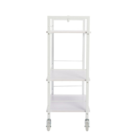 Beauty Station 3 Tier Salon Trolley - White