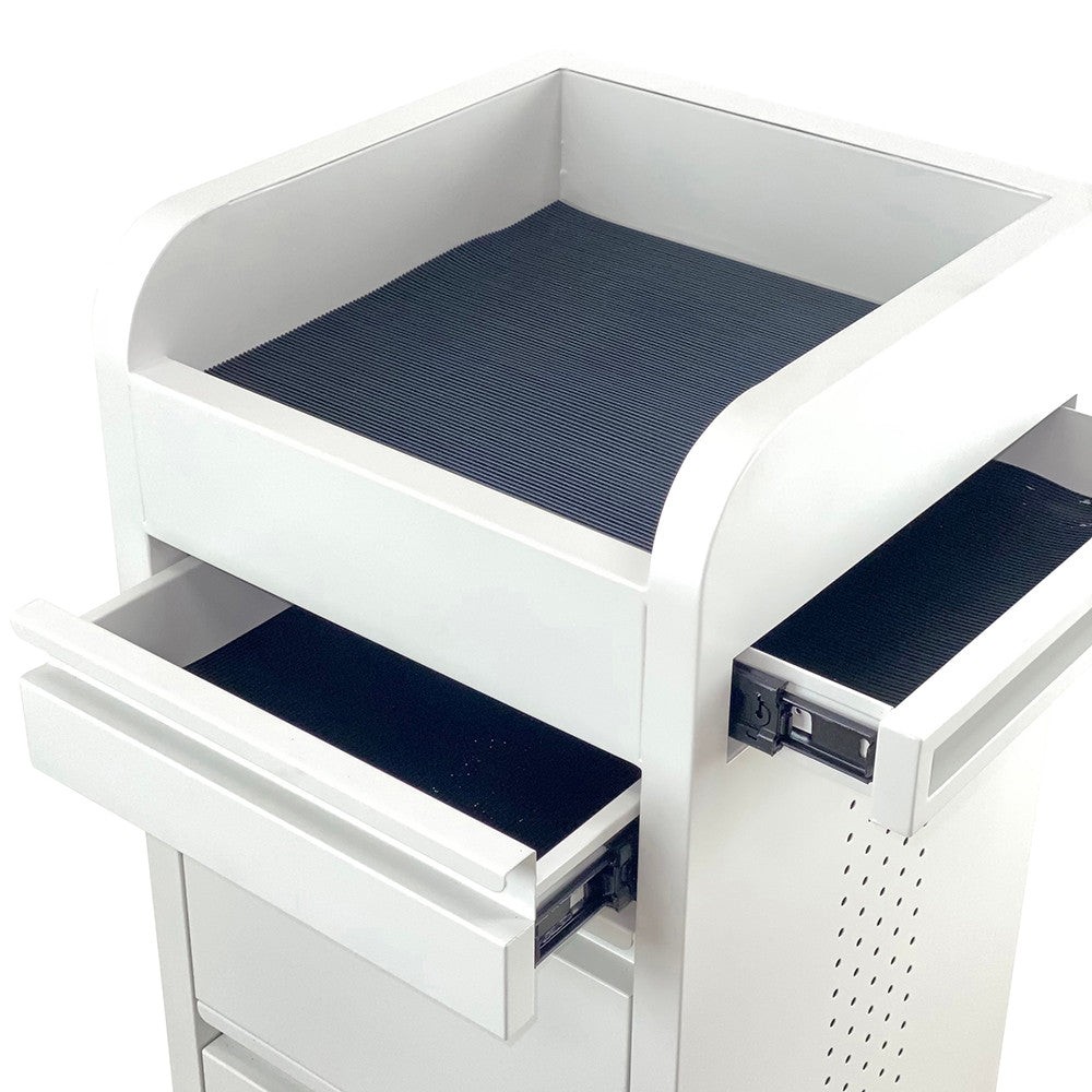 Fusion Professional Hairdressing & Beauty Salon Trolley - 4 Drawer