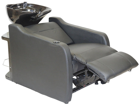 Harmony Shampoo Unit – Deluxe Reclining Shampoo Lounge with Electric Legrest