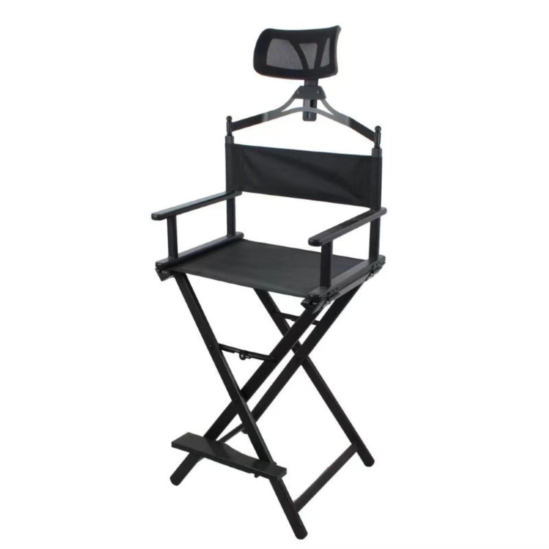 Caitlin Beauty Make Up Chair - Black
