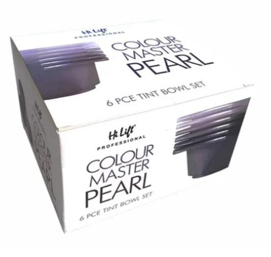 Hi lift Colour Master Pearl 6pc Tint Bowl Set
