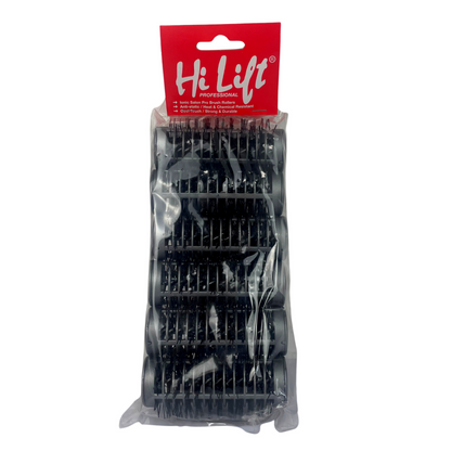 HiLift Ionic Salon Pro Brush Rollers Assorted Sizes - (6pcs)