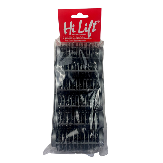 HiLift Ionic Salon Pro Brush Rollers Assorted Sizes - (6pcs)