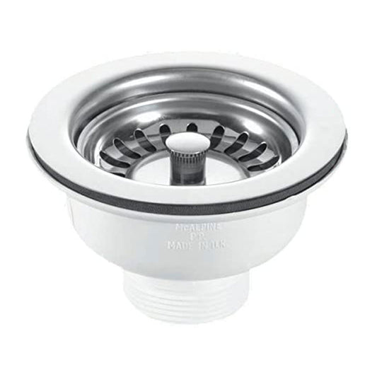 Large Salon Basin Waste and Hair Catcher 90mm