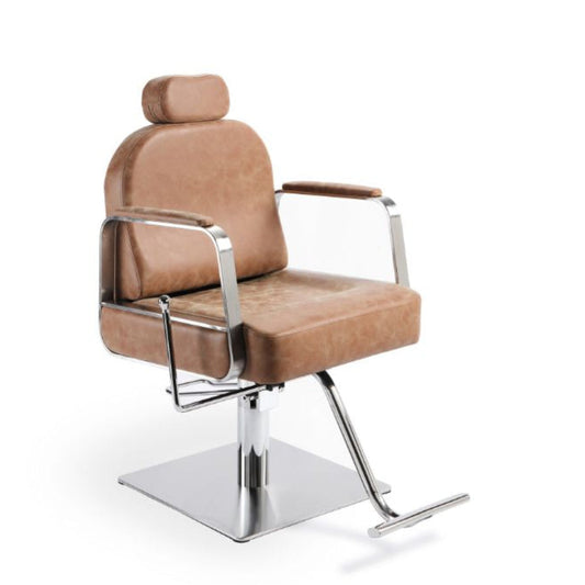 KSHE Lauren Brow Reclining Styling Chair - Desert