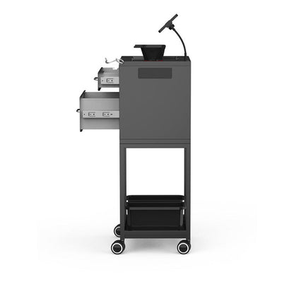 Lincoln Metal Salon Trolley - Black