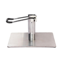 Square Hydraulic Base - Stainless Steel