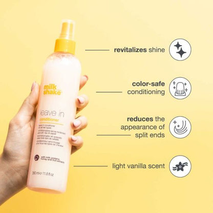 Give your hair the daily nourishment it craves with milk_shake Leave In Conditioner